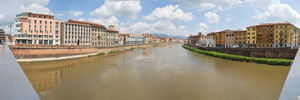 Fiume Arno in Pisa